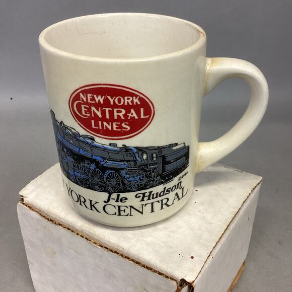 Vintage New York Central Lines Mug With Box - Picture 3 of 11